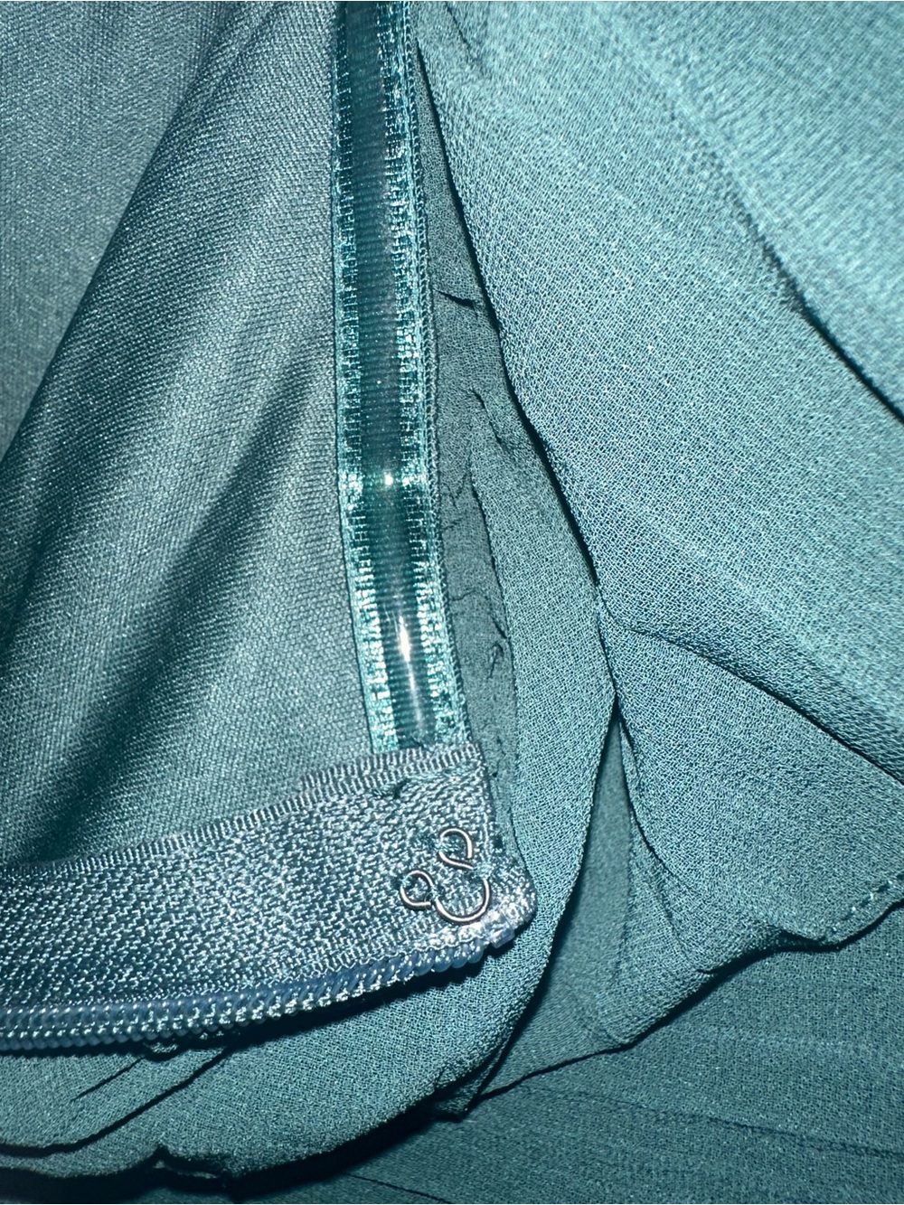 Lulu's Dark Green Off-Shoulder Tiered Pleated Maxi Dress - Picture 5 of 5